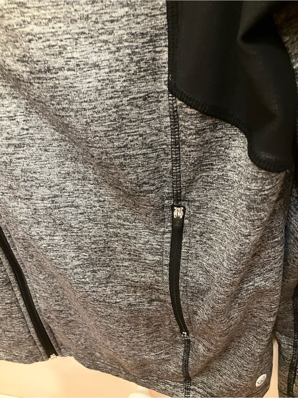 Zip up track jacket